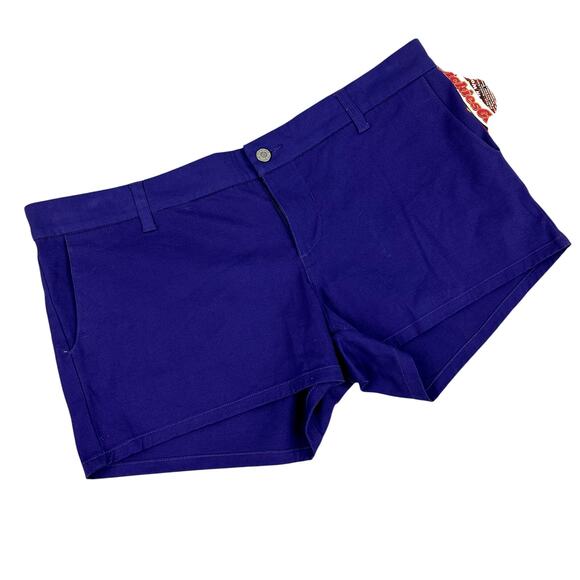 Deadstock 90s Dickies Girl Purple Vintage Shorts Juniors Size 13 - Picture 1 of 10